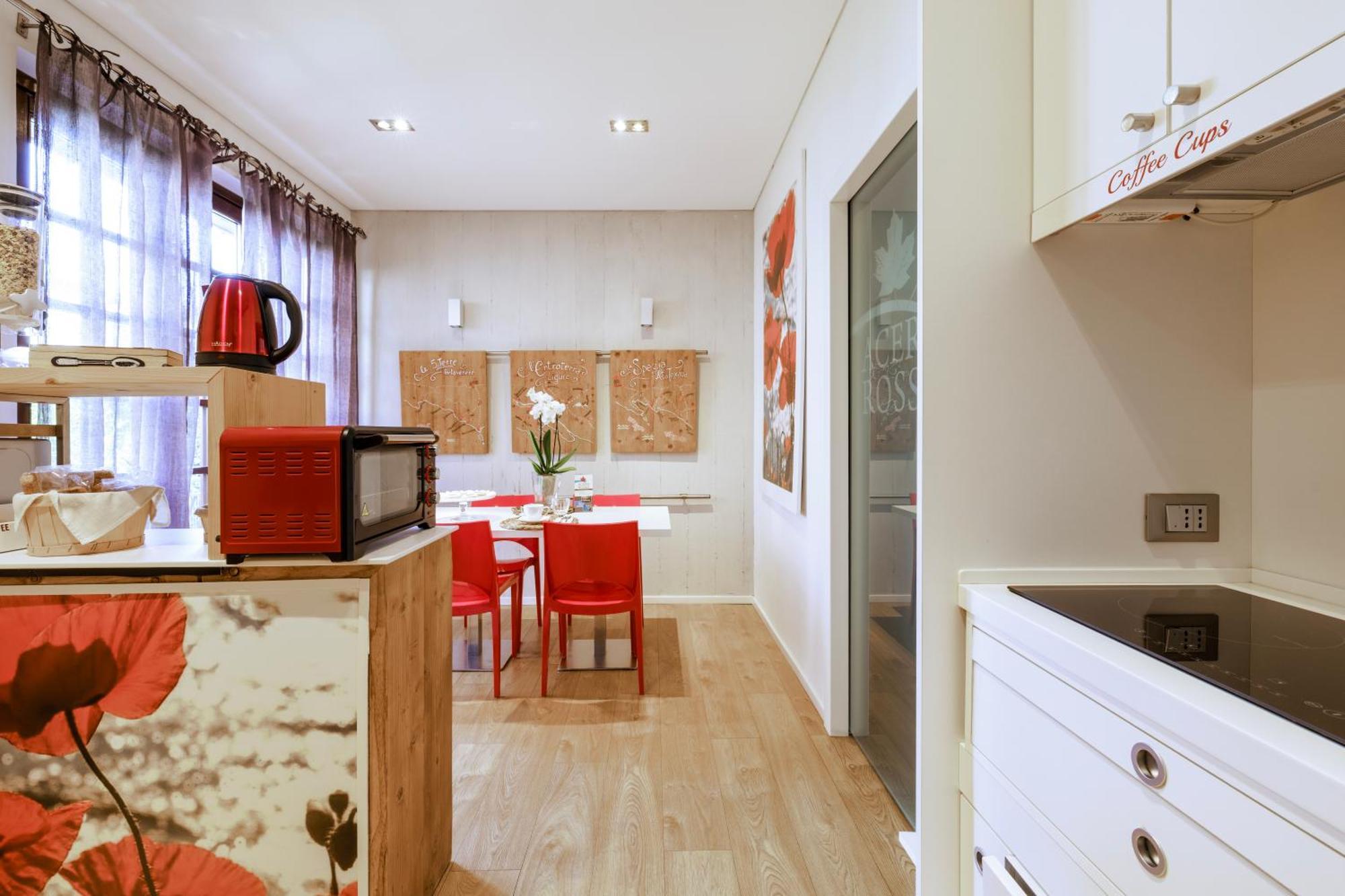 Apartment Acero Rosso ริคคอ เดล โกลโฟ ดิ สเปเซีย ภายนอก รูปภาพ